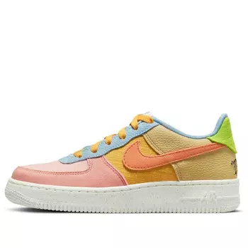 Кроссовки air force 1 low '07 lv8 next nature 'sun club - multi' Nike, желтый