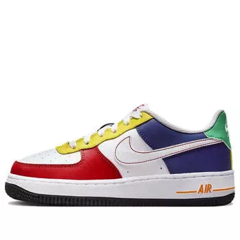Кроссовки air force 1 low lv8 'rubik's cube' Nike, красный