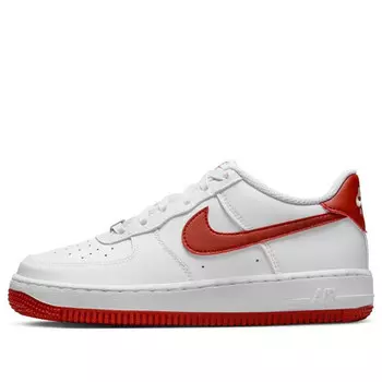 Кроссовки air force 1 low 'white dragon red' Nike, белый