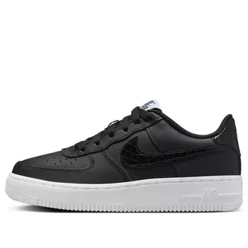 Кроссовки air force 1 lv8 'black white' Nike, черный