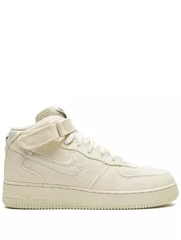 Кроссовки Air Force 1 Mid из коллаборации со Stussy Nike, бежевый