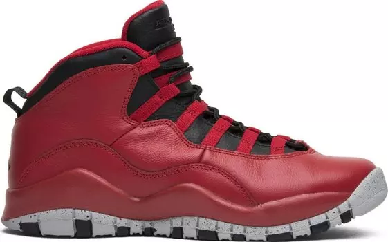 Кроссовки Air Jordan 10 Retro BG Bulls Over Broadway, красный