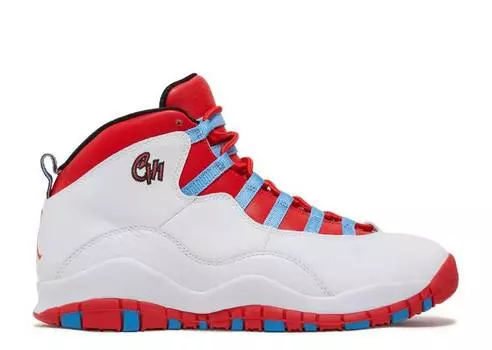 Кроссовки AIR JORDAN 10 RETRO BG 'CITY PACK - CHICAGO', белый