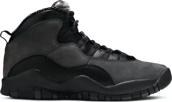 Кроссовки Air Jordan 10 Retro BG Dark Shadow, черный