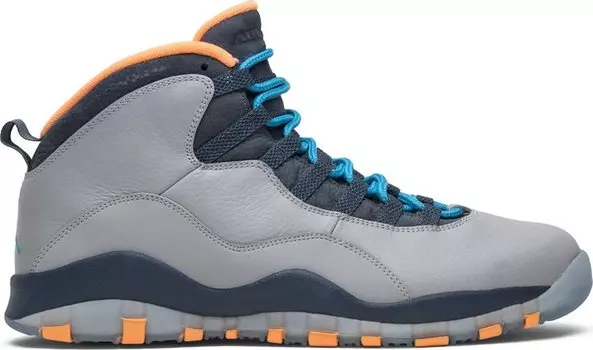 Кроссовки Air Jordan 10 Retro Bobcats, серый