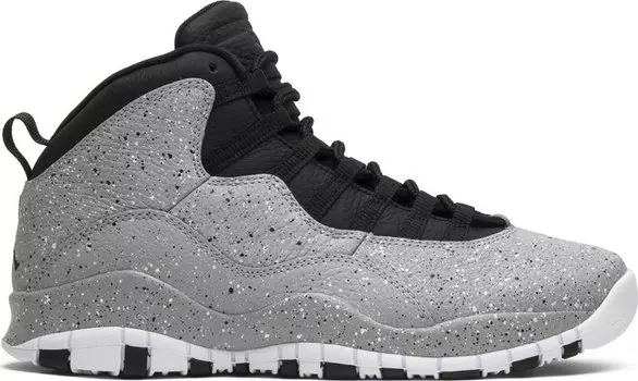 Кроссовки Air Jordan 10 Retro Cement, серый