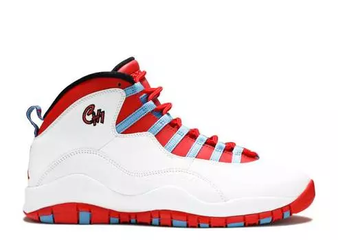 Кроссовки AIR JORDAN 10 RETRO 'CITY PACK - CHICAGO', белый