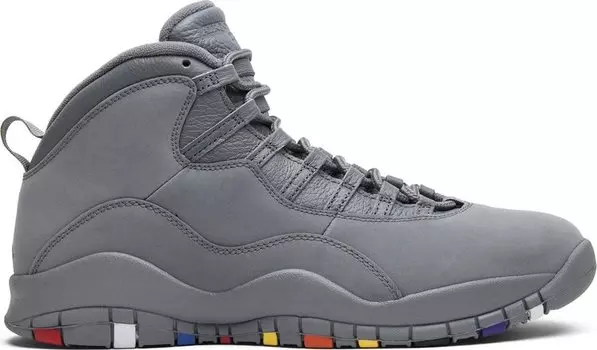 Кроссовки Air Jordan 10 Retro Cool Grey 2018, серый