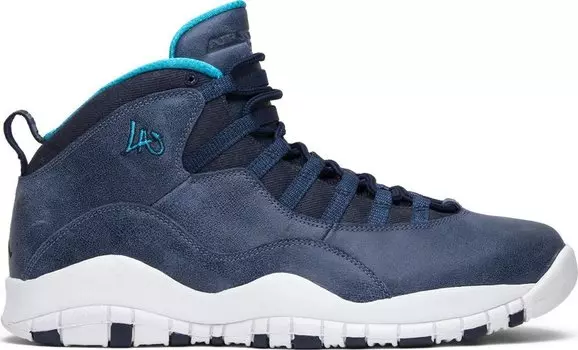 Кроссовки Air Jordan 10 Retro Los Angeles, синий