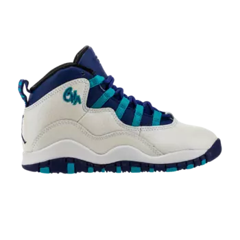 Кроссовки Air Jordan 10 Retro PS 'Charlotte Hornets', белый