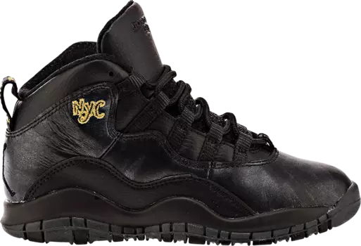 Кроссовки Air Jordan 10 Retro PS NYC, черный