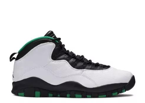 Кроссовки AIR JORDAN 10 RETRO 'SEATTLE' 2019, белый