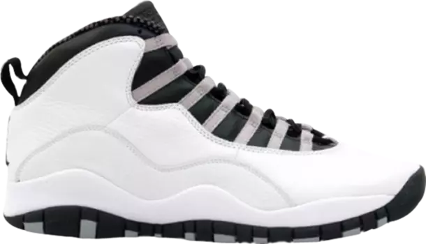 Кроссовки Air Jordan 10 Retro Steel 2005, белый