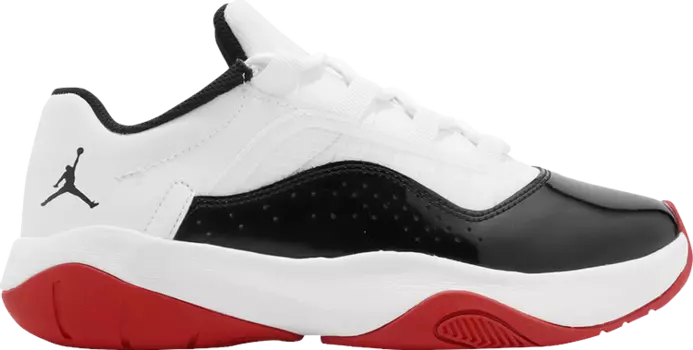 Кроссовки Air Jordan 11 CMFT Low GS White University Red, белый
