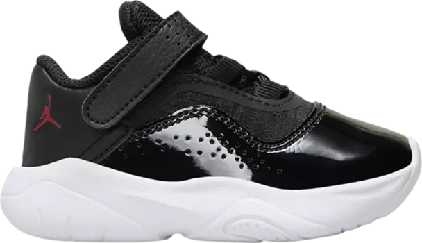 Кроссовки Air Jordan 11 CMFT Low TD 'Black White', черный