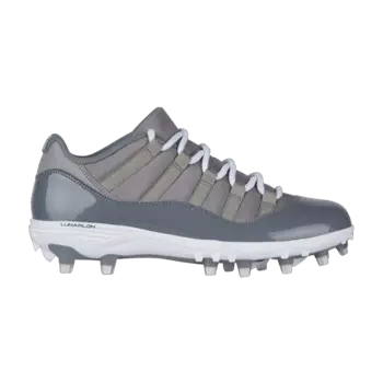 Кроссовки Air Jordan 11 Low TD Cleat 'Cool Grey', серый