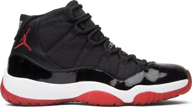 Кроссовки Air Jordan 11 Retro Bred 2012, черный