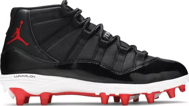 Кроссовки Air Jordan 11 Retro Cleat Bred, красный