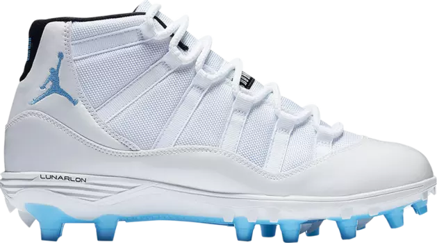 Кроссовки Air Jordan 11 Retro Cleat Columbia, синий