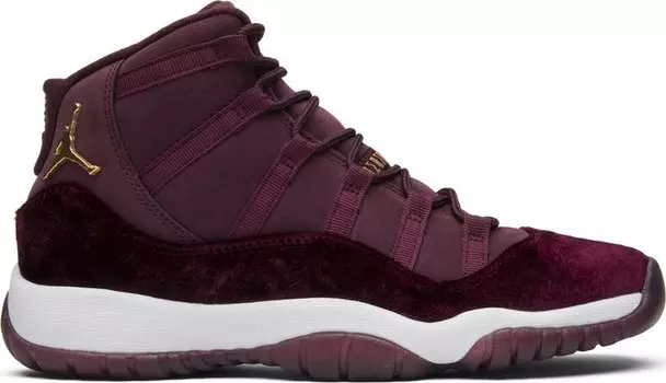 Кроссовки Air Jordan 11 Retro GG Heiress Velvet, красный
