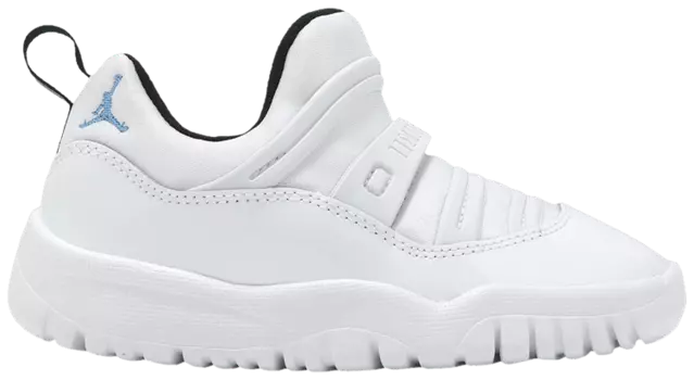 Кроссовки Air Jordan 11 Retro Little Flex TD 'Legend Blue / Columbia' 2024, белый