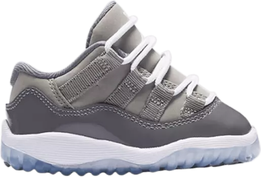 Кроссовки Air Jordan 11 Retro Low BT Cool Grey, серый