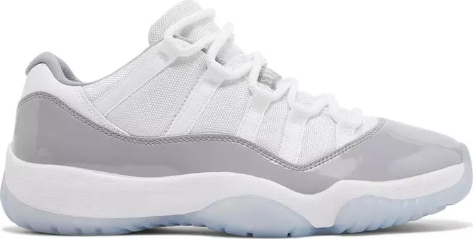 Кроссовки Air Jordan 11 Retro Low Cement Grey, серый