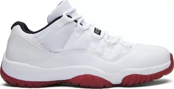 Кроссовки Air Jordan 11 Retro Low Cherry Bottom, белый