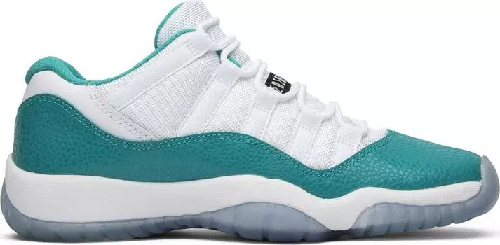 Кроссовки Air Jordan 11 Retro Low GS Aqua Safari, белый