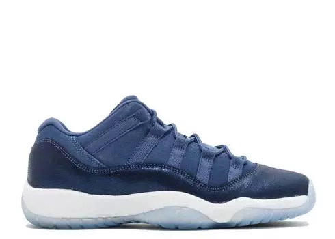 Кроссовки AIR JORDAN 11 RETRO LOW GS 'BLUE MOON', синий