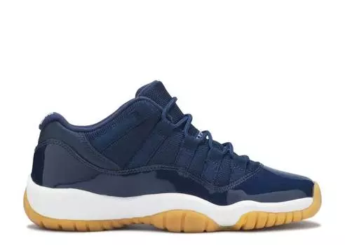 Кроссовки AIR JORDAN 11 RETRO LOW GS 'NAVY GUM', нави