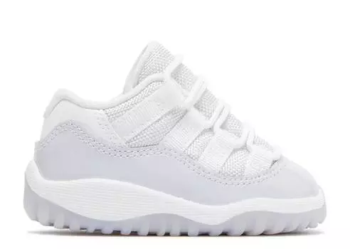 Кроссовки AIR JORDAN 11 RETRO LOW GT 'WHITE PURE VIOLET', белый