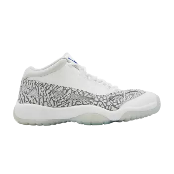Кроссовки Air Jordan 11 Retro Low IE BG 'Cobalt' 2015, белый