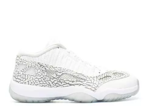 Кроссовки AIR JORDAN 11 RETRO LOW IE 'COBALT' 2015, белый