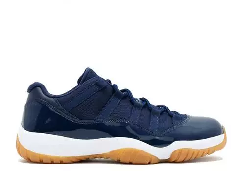 Кроссовки AIR JORDAN 11 RETRO LOW 'NAVY GUM', нави