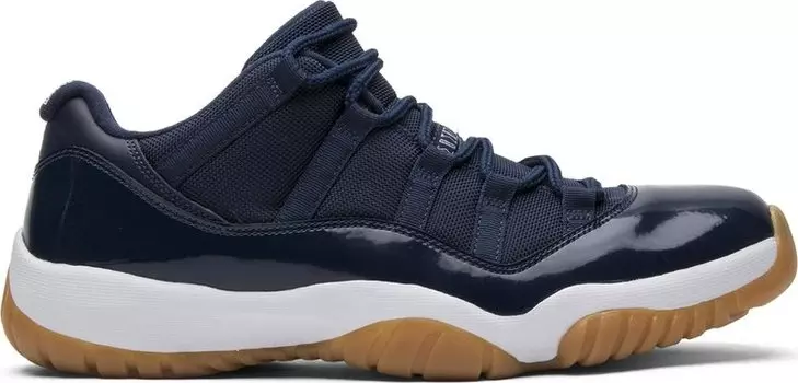 Кроссовки Air Jordan 11 Retro Low Navy Gum, синий