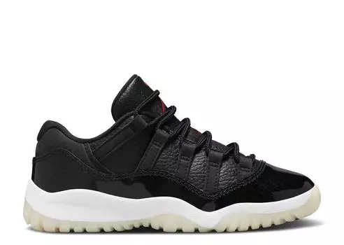 Кроссовки AIR JORDAN 11 RETRO LOW PS '72-10', черный