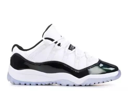 Кроссовки AIR JORDAN 11 RETRO LOW PS 'EMERALD', белый