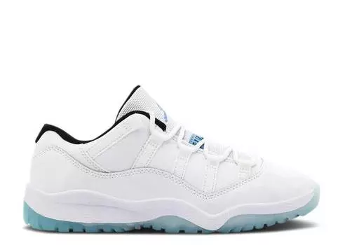 Кроссовки AIR JORDAN 11 RETRO LOW PS 'LEGEND BLUE', белый