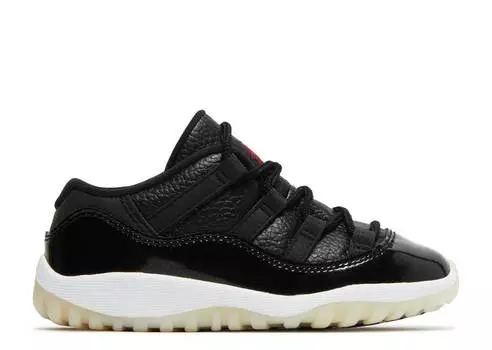 Кроссовки AIR JORDAN 11 RETRO LOW TD '72-10', черный