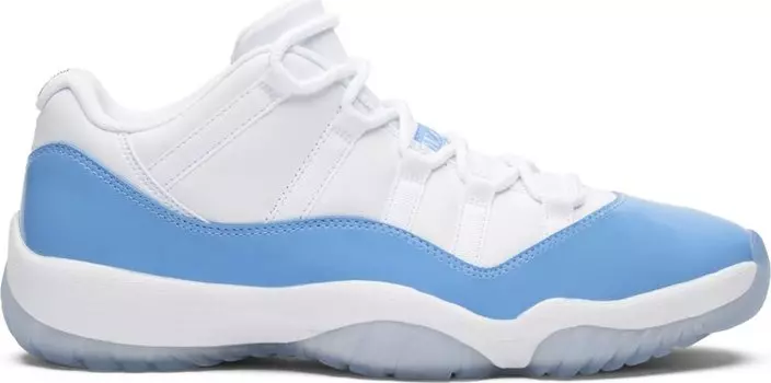 Кроссовки Air Jordan 11 Retro Low UNC, белый