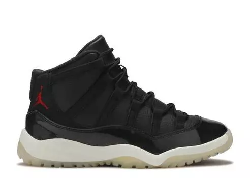 Кроссовки AIR JORDAN 11 RETRO PS '72-10', черный