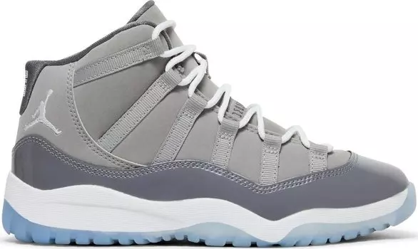 Кроссовки Air Jordan 11 Retro PS Cool Grey 2021, серый