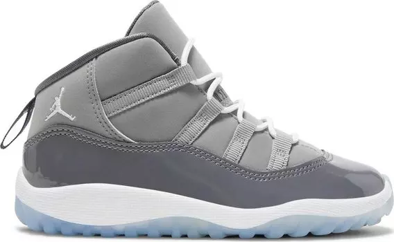 Кроссовки Air Jordan 11 Retro TD Cool Grey 2021, серый