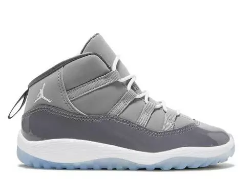 Кроссовки AIR JORDAN 11 RETRO TD 'COOL GREY' 2021, серый