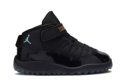 Кроссовки Air Jordan 11 Retro TD 'Gamma', черный
