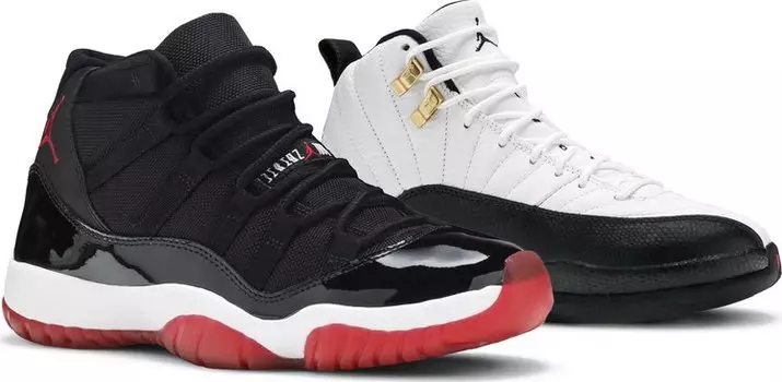 Кроссовки Air Jordan 12/11 Retro Countdown Pack, разноцветный