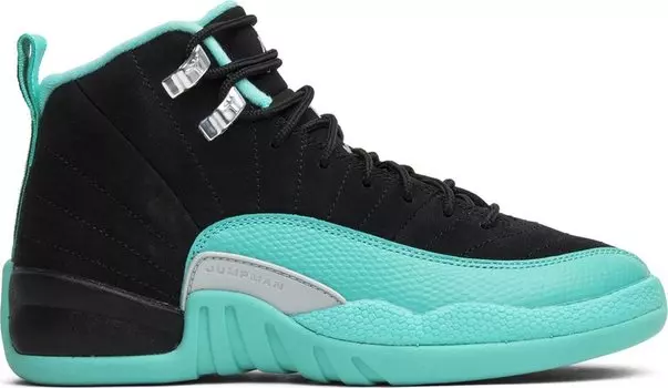 Кроссовки Air Jordan 12 GG Hyper Jade, черный
