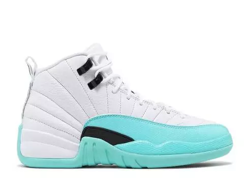 Кроссовки AIR JORDAN 12 GS 'LIGHT AQUA', белый
