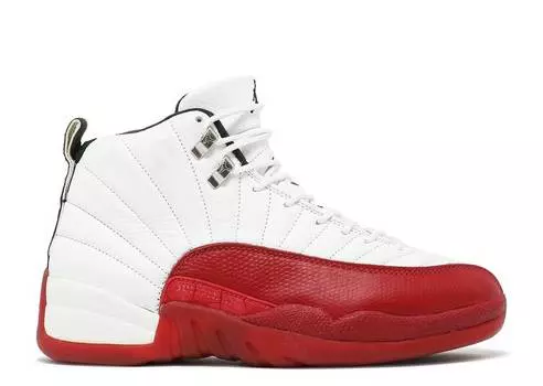 Кроссовки AIR JORDAN 12 OG 'CHERRY' 1997, белый